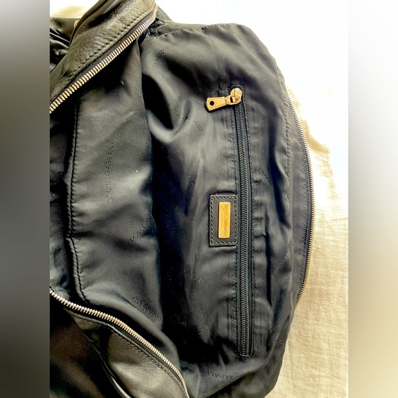 Dolce & Gabbana Black Leather Computer Bag, Briefcase Carry-all bag Shoulder bag - Picture 11 of 12